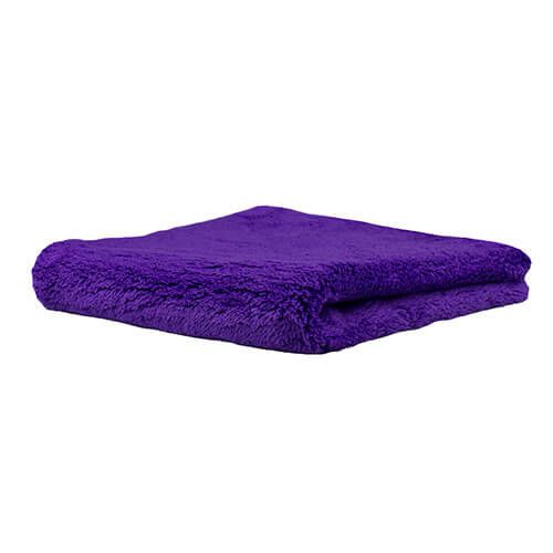 Buff - Purple Plush Microfibre Cloth 330GSM 40x40